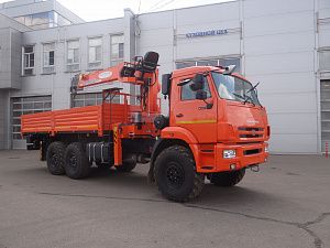 КМУ HANGIL HGC 756 на шасси КАМАЗ-43118-3027-48
