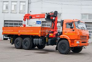 КМУ Kanglim KS1256G-II на шасси КАМАЗ 43118-73094-50