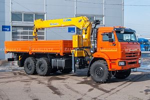 КМУ XCMG SQS200-6 на шасси КАМАЗ-43118-2095-48