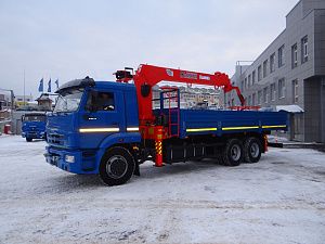КМУ Kanglim KS1256G-II на шасси КАМАЗ-65115-50