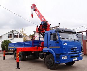 КМУ Kanglim KS1256G-II на шасси КАМАЗ-65115-48