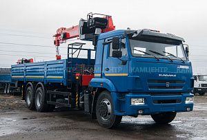 КМУ Kanglim KS1256G-II на шасси КАМАЗ-65117-4010-48